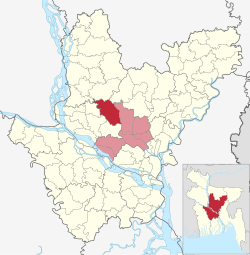Dhamrai in Dhaka division (Bangladesh)